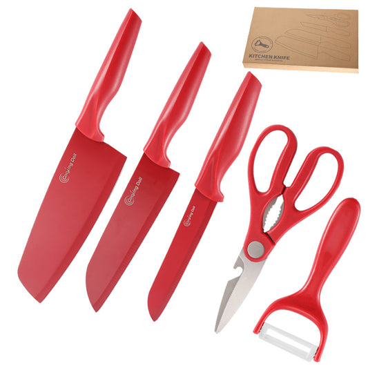 Knife Set Stainless Steel 5 Piece Set